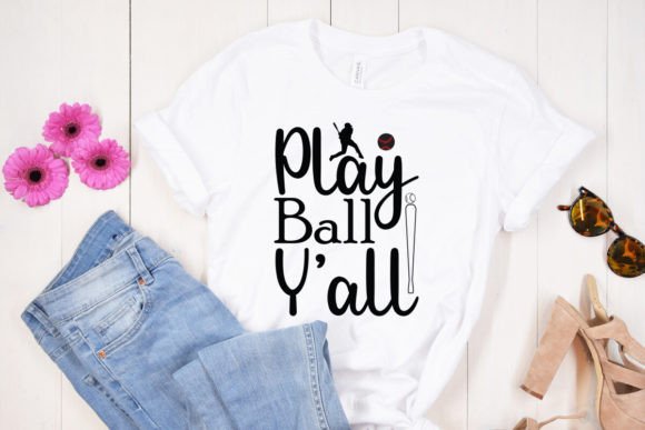 Download Play Ball Y'all SVG Design - Play ball Collection