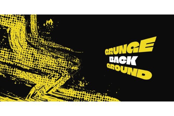 Download Black and Yellow Dirty Grunge Background - Grunge background Collection